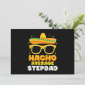 Invitation Nacho Moyenne Stepdad Papa Cinco De Mayo (Debout devant)
