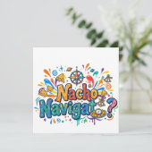 Invitation Nacho Navigator – Le Capitaine Croquant de l'Avent (Debout devant)