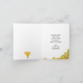 Invitation Nacho Santa avec des frites (Intérieur)