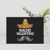 Invitation Nacho Valentines Day Mari espagnol mexicain (Debout devant)