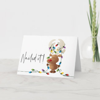 Invitation Nailed it, Moose Tangled Lights