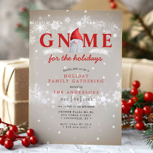 Invitation Nain pour les Fêtes Rassemblement de Famille de No