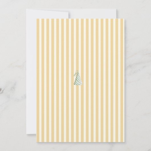 Invitation Naissance du canard (Dos)