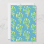 INVITATION NAISSANCE TOUCAN WATERCOLOR (Dos)