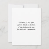 Invitation Namaste - Je vous salue humblement (rose) (Dos)