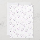 Invitation Namkaran Cérémonie de désignation Eléments d'or (Dos)