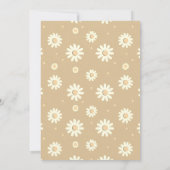 Invitation Namkaran Cérémonie de désignation Eléments d'or (Dos)