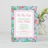 Invitation Nantucket Preppy Palm Beach Motif (Debout devant)