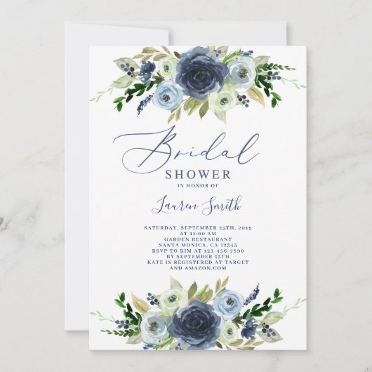 Invitation Nappe de la Marine (Devant)