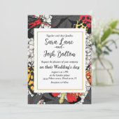 Invitation Nappes phréatiques sur hydrangée blanche (Debout devant)