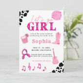 Invitation Nashville Cowgirl Dernier Rodeo Bachelorette (Debout devant)