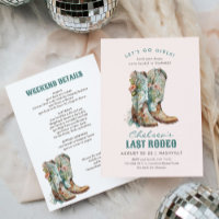 Nashville Dernier Rodeo Boots Bachelorette Party