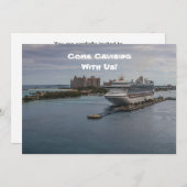 Invitation Nassau, Bahamas (Devant / Derrière)