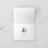 Invitation Nativity Scenen 2 Photos Christmas Greeting Card (Intérieur)