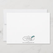 Invitation Natural Wonder en ivoire et Brown Mariage Invitat (Dos)