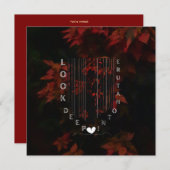 Invitation Nature Amour Moderne (Devant / Derrière)