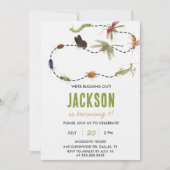 Invitation Nature Insect Bugs Anniversaire (Devant)