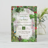 Invitation Nature intérieure et extérieure en fleurs (Debout devant)