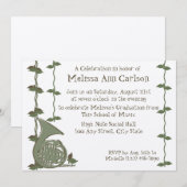 Invitation Nature musicale/ Corne française (Devant / Derrière)