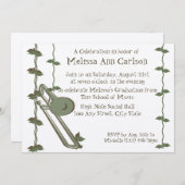 Invitation Nature musicale/ Trombone (Devant / Derrière)