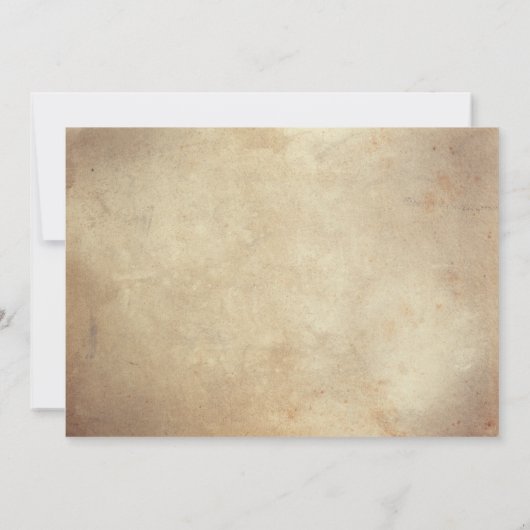 Invitation nature rustique feu de branche d'arbre de répétiti (Dos)