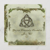 Invitation Naturel de Triquetra (Devant / Derrière)