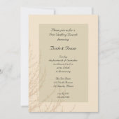 Invitation Nature's Branches Brunch de mariage (Devant)