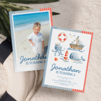 Nautical Beach Party Anniversaire Photo