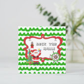 Invitation Nautical Christmas Party (Debout devant)