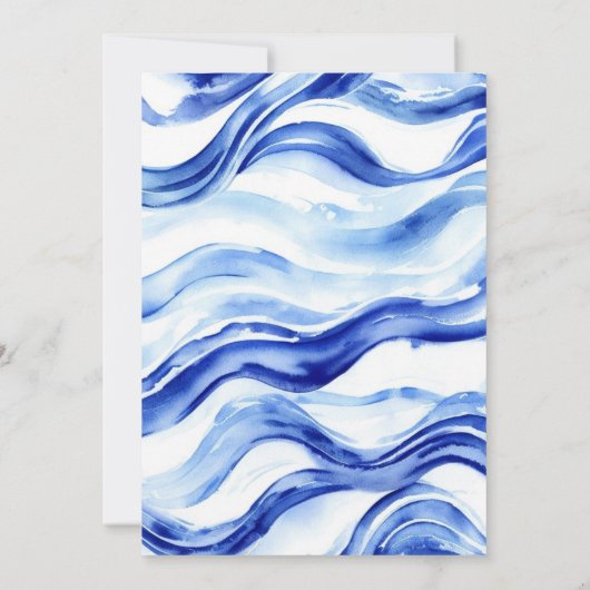 Invitation Nautical Dreams dévoilé Boy Baby shower (Dos)