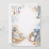 Invitation Nautical Ocean Bridal Shower Kitchen Themed (Dos)