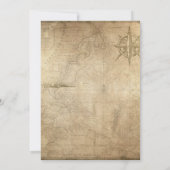 Invitation Nautical Ship Adventure attend un Baby shower de r (Dos)