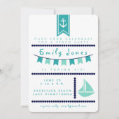 Invitation nautique (Devant)