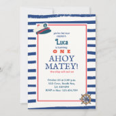 Invitation Nautique (Devant)