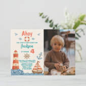 Invitation Nautique (Debout devant)