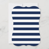 Invitation Nautique Anchored Love Wedding (Dos)