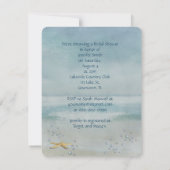 Invitation Nautique De Douche Nautique (Dos)