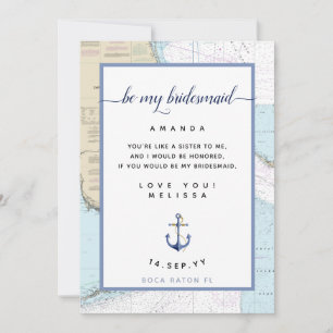 Invitation Nautique Sois Ma Servante D'Épouse   Sud #Floride