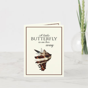 Invitation Nautique sous la coquille de mer désert papillon c