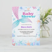 Invitation Nautique sous le Baby shower marin (Debout devant)