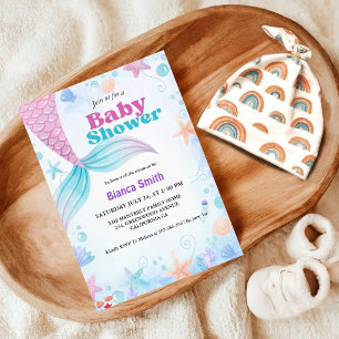 Invitation Nautique sous le Baby shower marin