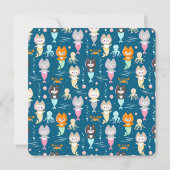 Invitation Nautique Thème Anniversaire. (Dos)