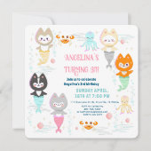 Invitation Nautique Thème Anniversaire. (Devant)