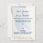 Invitation Navette spatiale Art spatial de style vintage. (Devant)