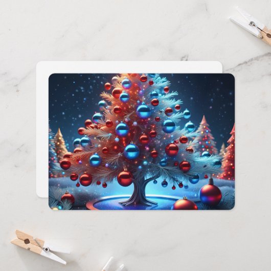 Invitation Navidad 1 - 002 (Devant/Arrière en situation)