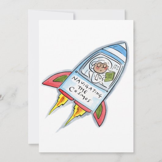 Invitation Navigation dans le Cosmos (Devant)