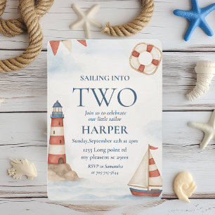 Invitation Naviguer Dans Deux Anniversaires Nautiques   Ahoy