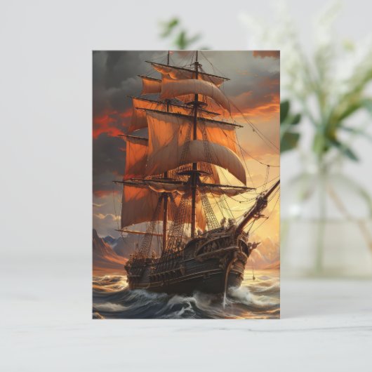 Invitation Navire (Debout devant)