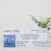 Invitation Navire naviguant en haute mer. (Debout devant)