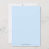 Invitation Navires Ahoy C'est le Baby shower de TWIN (Dos)